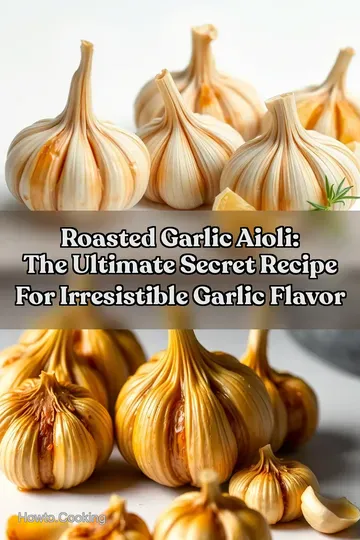 Roasted Garlic Aioli: The Ultimate Secret Recipe For Irresistible Garlic Flavor : PIN FOR LATER Roasted Garlic Aioli: The Ultimate Secret Recipe For Irresistible Garlic Flavor