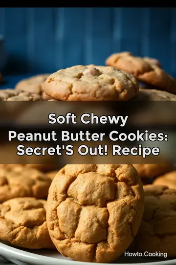 Soft Chewy Peanut Butter Cookies: Secret' s Out! Recipe : PIN FOR LATER Soft Chewy Peanut Butter Cookies: Secret' s Out! Recipe