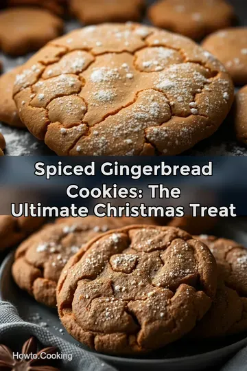Spiced Gingerbread Cookies: The Ultimate Christmas Treat : PIN FOR LATER Spiced Gingerbread Cookies: The Ultimate Christmas Treat