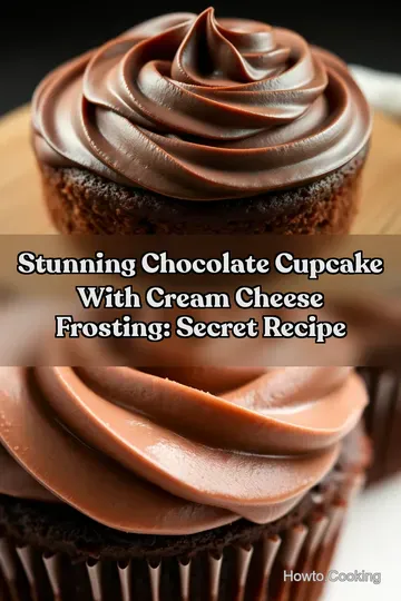 Stunning Chocolate Cupcake With Cream Cheese Frosting: Secret Recipe : PIN FOR LATER Stunning Chocolate Cupcake With Cream Cheese Frosting: Secret Recipe