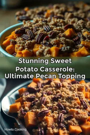 Stunning Sweet Potato Casserole: Ultimate Pecan Topping : PIN FOR LATER Stunning Sweet Potato Casserole: Ultimate Pecan Topping