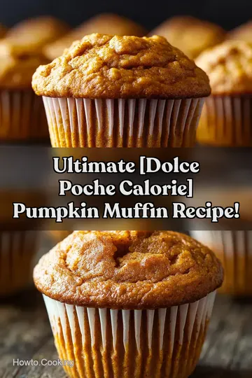 Ultimate [Dolce Poche Calorie] Pumpkin Muffin Recipe!