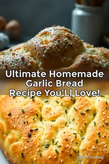 Ultimate Homemade Garlic Bread Recipe You' ll Love! : PIN FOR LATER Ultimate Homemade Garlic Bread Recipe You' ll Love!