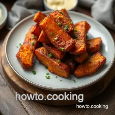 How to Make Air Fryer Sweet Potatoes Crispy Delight: 5 Easy Tips! Recipe Card