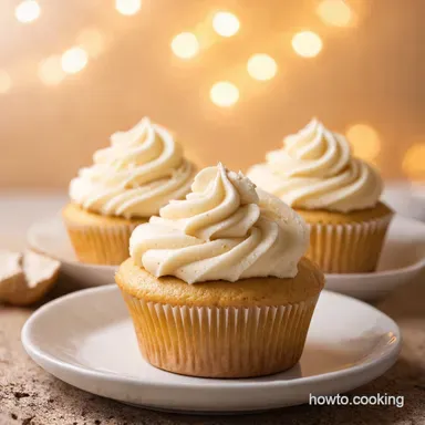 Angel Food Cupcakes My Light Lovely Vanilla Clouds Recipe Card