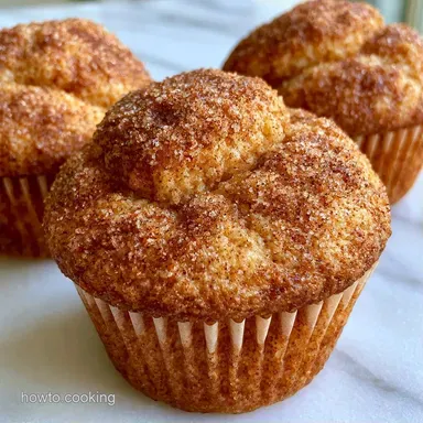 Apple Cinnamon Muffins with Crumble Recipe Card
