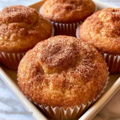Apple Cinnamon Muffins with Crumble
