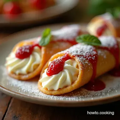 The Velvet Touch Authentic Sicilian Cannoli Cream Recipe Recipe Card