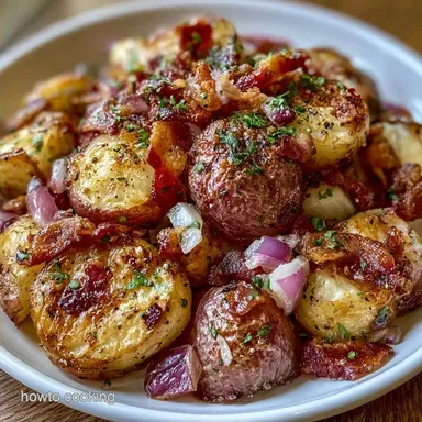 Authentic German Potato Salad with Bacon