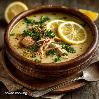 Classic Greek Lemon Chicken Soup Avgolemono The Foolproof Tempering Method