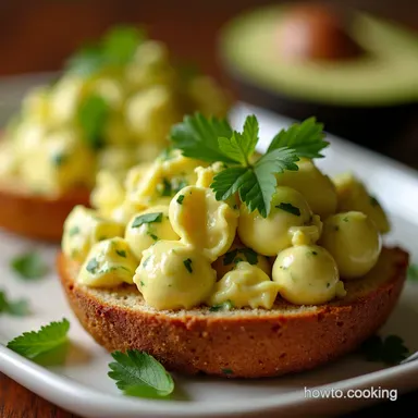 Creamy Avocado Egg Salad Recipe Ditch the Mayo Recipe Card