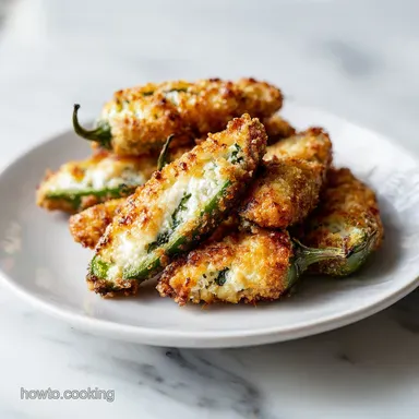 Jalapeno Poppers: Crispy Bacon Wrapped Appetizer in 35 Minutes Recipe Card