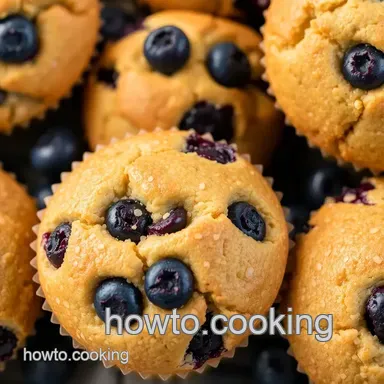Easy & Delicious Bake Blueberry Muffins in 35 Minutes: A Family Favorite! Recipe Card