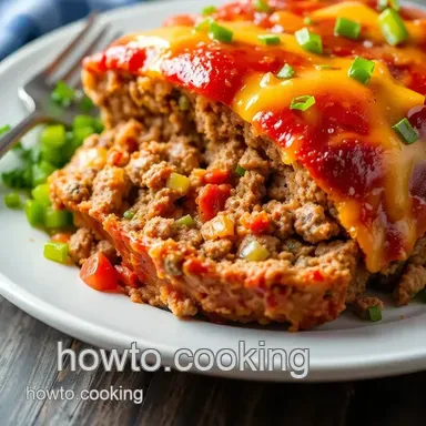 My Family's Favorite Bake Cheesy Beef Bomb Meatloaf Delight Recipe Recipe Card