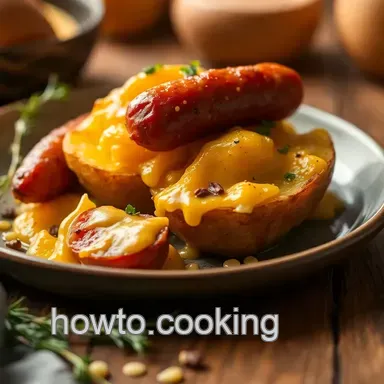 The Ultimate Comfort: Bake Cheesy Potatoes with Smoked Sausage Recipe Card