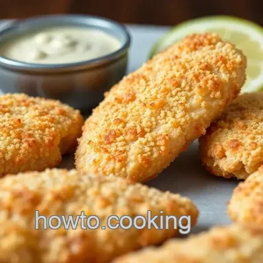 Easy & Juicy Bake Chicken Tenders: Crispy & Delicious - My Family's Favorite Recipe Recipe Card