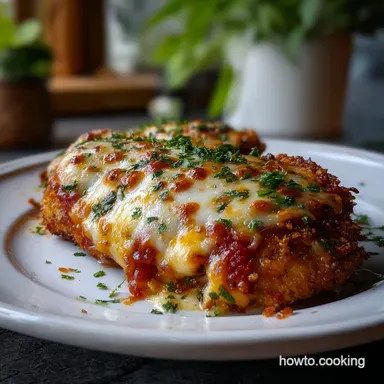 Baked Chicken Parmesan: Nutty Panko Crunch Recipe Card