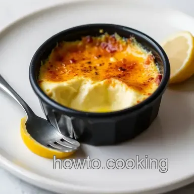 Baked Crab Brulee - Delightfully Crisp Recipe Card