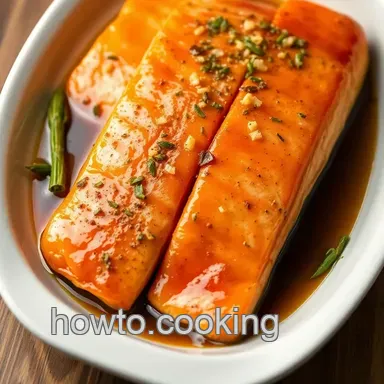 Easy & Irresistible Baked Honey Garlic Salmon: My Family's Favorite Recipe Card