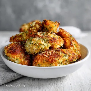 Baked Chicken with Parmesan and Mayonnaise for 4 Servings Recipe Card