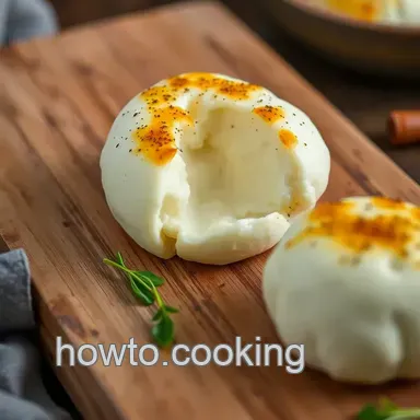 Baking Mozzarella Cheese Bombs | Quick Snack Recipe Card