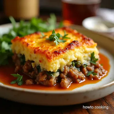 Beef Mince Zucchini Gratin Shepherds Pie Upgrade Recipe Card