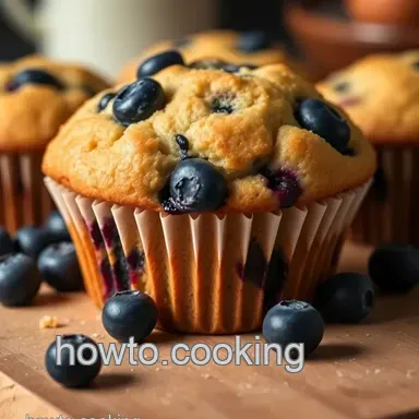 Best Ever Blueberry Muffin Recipe: A Delightful Morning Treat Recipe Card