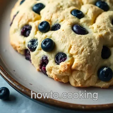 My Easy & Delicious Blueberry Lemon Scone Recipe: Perfect for Any Tea Time! Recipe Card