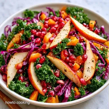 Bobbys Winter Green Salad in 15 Minutes Recipe Card