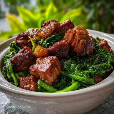 Lucky Food for the New Year with Braised Pork: Rich & Flavorful Recipe Card