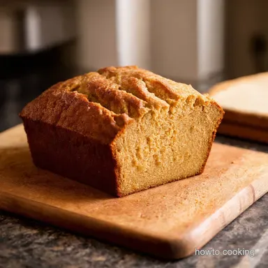 Not Just Any Banana Bread Brown Butter Salted Caramel Loaf Recipe Card