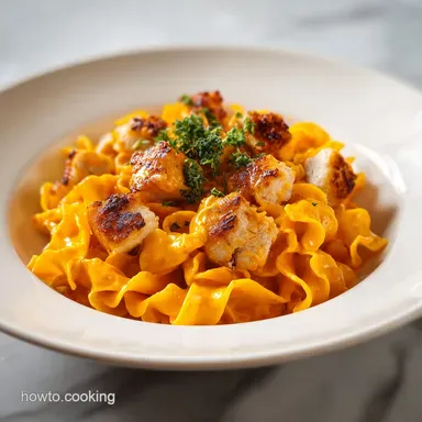 Buffalo Chicken Pasta in 30 Minutes Recipe Card