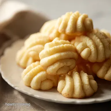 Butter Spritz recipe cookie press Nans meltinyourmouth secret Recipe Card