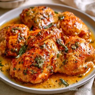 Butterflied Cornish Hens for 4 Servings Recipe Card
