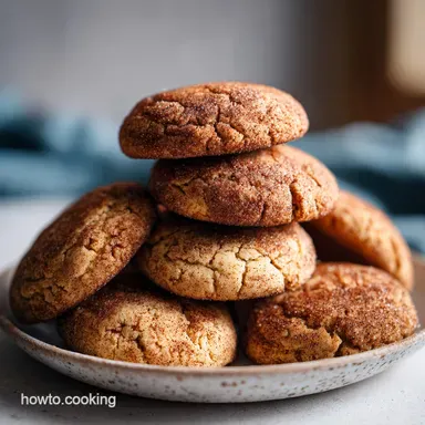 Buttery Brown Sugar Cinnamon Cookies: Tender Caramelized Treats Recipe Card