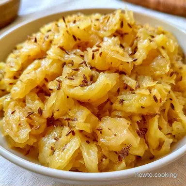 Canned Sauerkraut for 7 Quart Jars Recipe Card