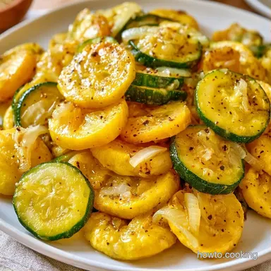 Canned Summer Squash for 6 Pint Jars Recipe Card