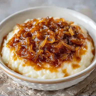 Caramelized Onion Dip with Greek Yogurt