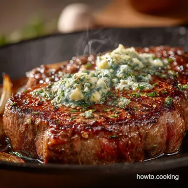 Oven Steak: Perfectly Seared with Herb Butter Finish