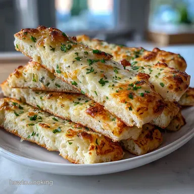 Cauliflower Breadsticks Recipe in 35 Minutes Recipe Card