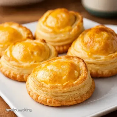 Easy Cheaters Cheese Danishes Puff Pastry Magic Recipe Card