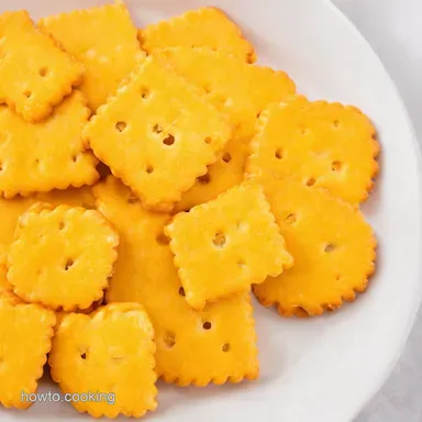 Cheese Crackers Recipe My Familys Cheddar Nibblers