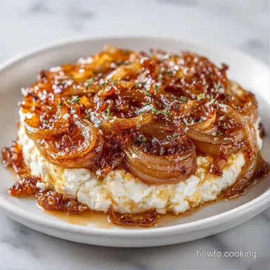 Cheesy Baked Onion Appetizer in 35 Min Recipe Card