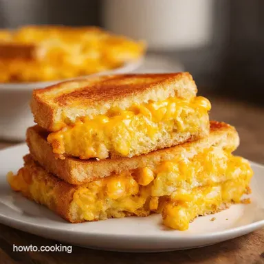 Cheesy Hashbrown Toasties The Ultimate Comfort Food Recipe Card