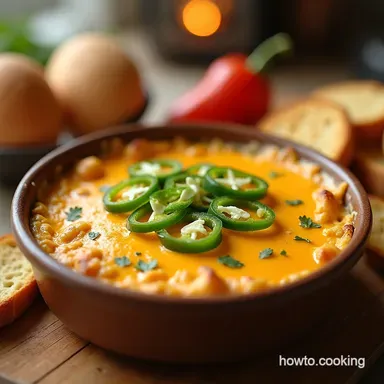 Cheesy Jalape&ntilde;o Popper Dip Your BudgetFriendly Party Star Recipe Card