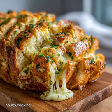 Cheesy Bread Recipe: Crispy Baked with Pizza Dough Recipe Card