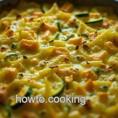 Cheesy Zucchini Delight Casserole: My Family's Favourite! Recipe Card