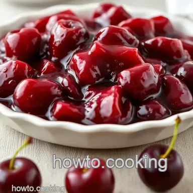 Cherry Pie Filling Recipe: Easiest Homemade, EVER! Recipe Card