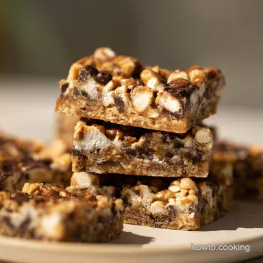 Chewy MM Bars The Easy CrowdPleasing Treat Recipe Card