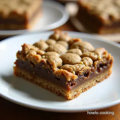 Chewy Oatmeal Raisin Cookie Bars Grandmas Secret